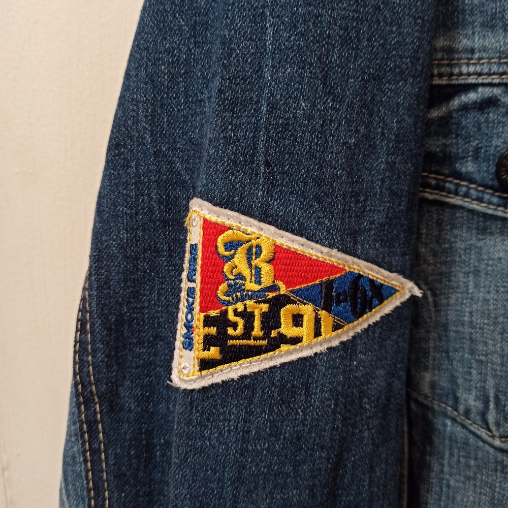 - SMOKE RISE DNM CO.Hand Made DenimSELECTED FABRICS/TIME TESTED CRAFTIN Si… - Picture 4 of 15